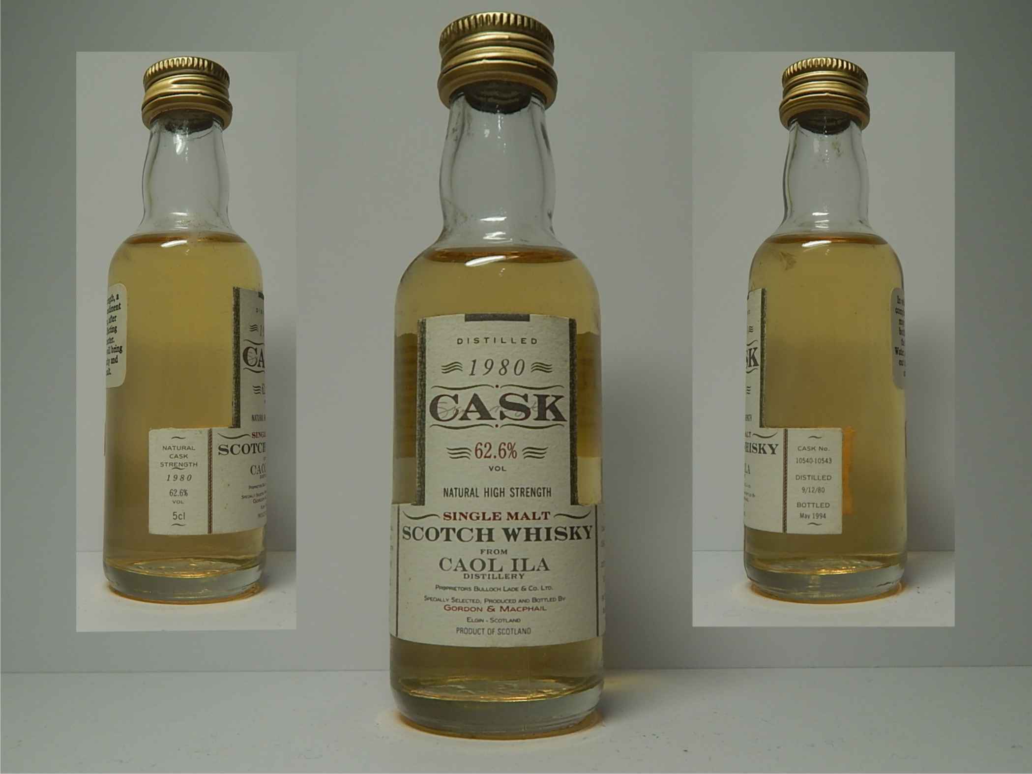 SMSW 13yo 1980-1994 "G&M Cask" 5cl 62,6%VOL